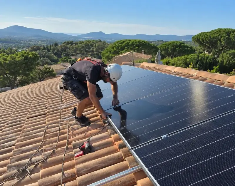 Installateur panneaux solaires La Selle-en-Luitré — pose photovoltaïque sur toiture